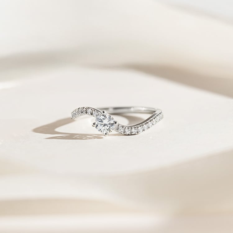 Verlobungsring mit Lab Grown Diamanten 155166