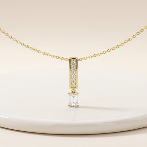 Eleganter Anhänger mit Lab Grown Diamanten Maizy