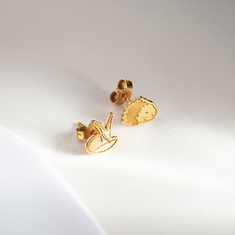 Silberne Ohrstecker Der Kleine Prinz und der Fuchs 167867