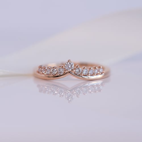 Ringset mit Diamant Ihrer Wahl Bethanie