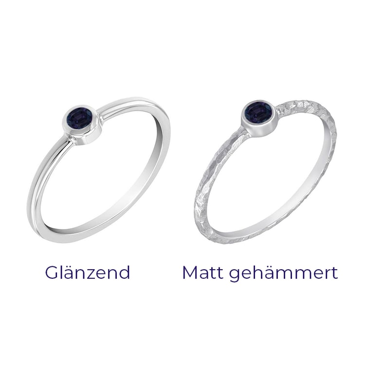 Minimalistischer Ring mit Alexandrit Emilien 83285