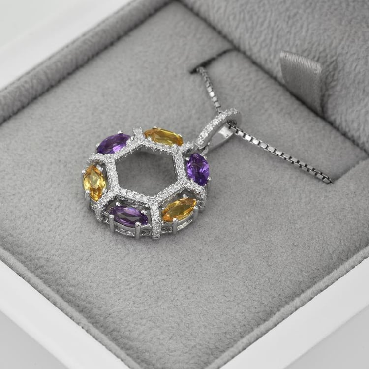 Silberne Halskette 43680