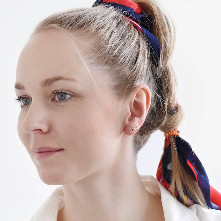 Ohrringe in Hexagonform mit Lab Grown Diamanten Shamil 95948