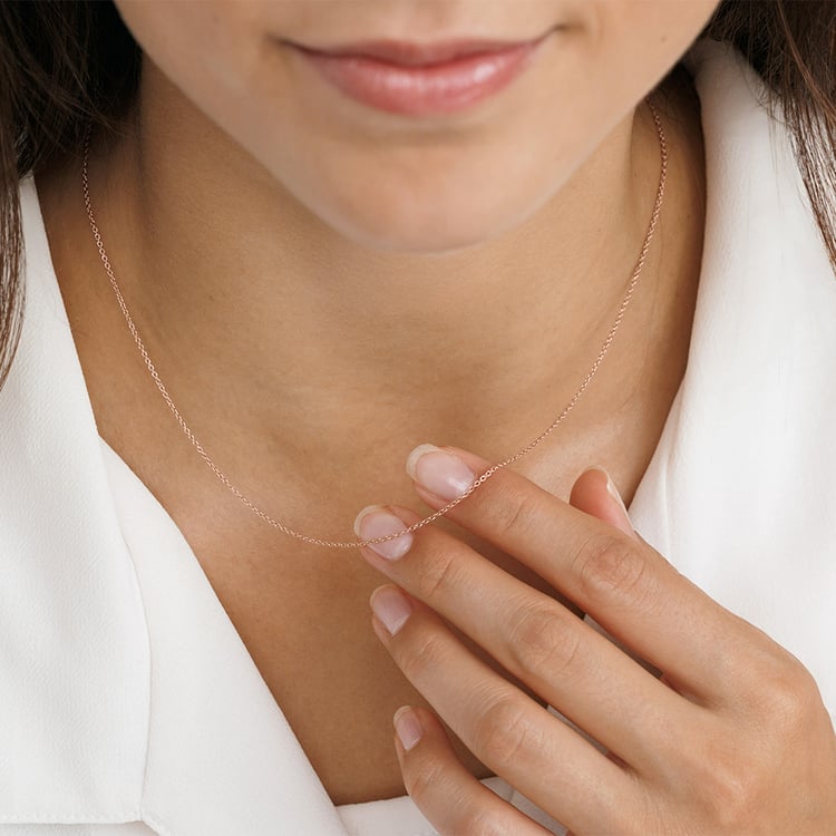 Ankerkette 40/45 cm aus 14k Gold 158446