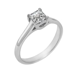 Verlobungsring mit Princess Diamanten Tamalika