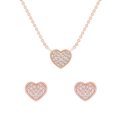 Goldene Kollektion mit Diamanten Kaia