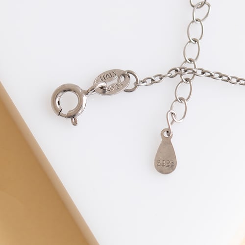 Silbernes Armband mit Rauchquarz Arleth