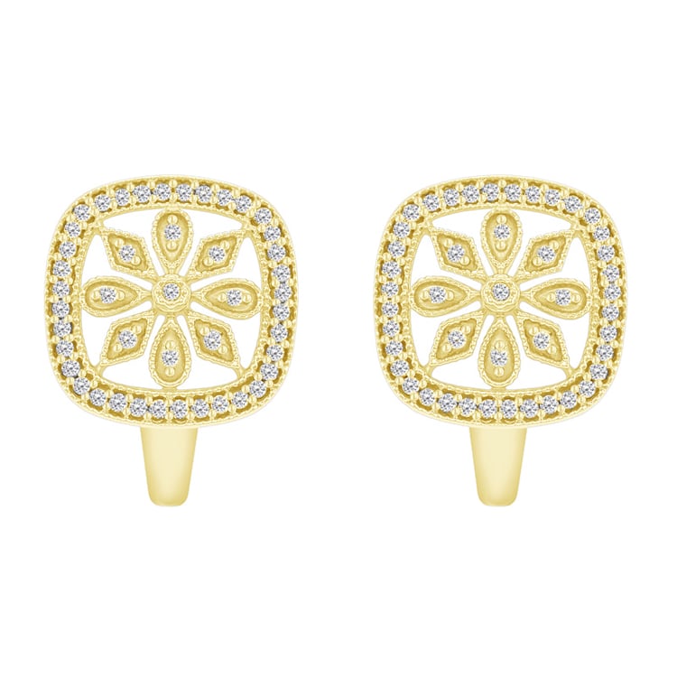 Goldene Ohrstecker 48427