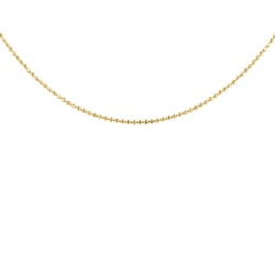 Kette 45 cm aus 14k Gold mit Kugeln