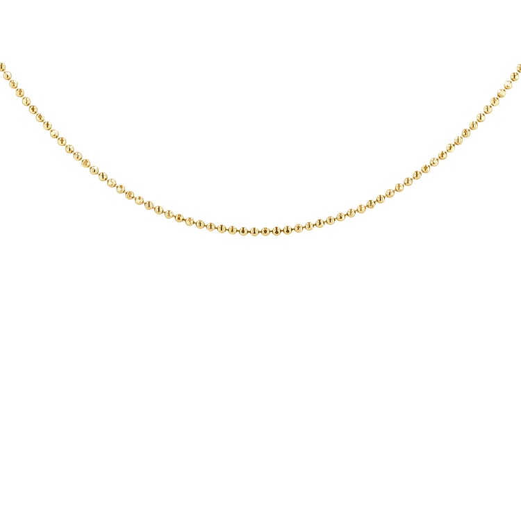 Kette 45 cm aus 14k Gold mit Kugeln
