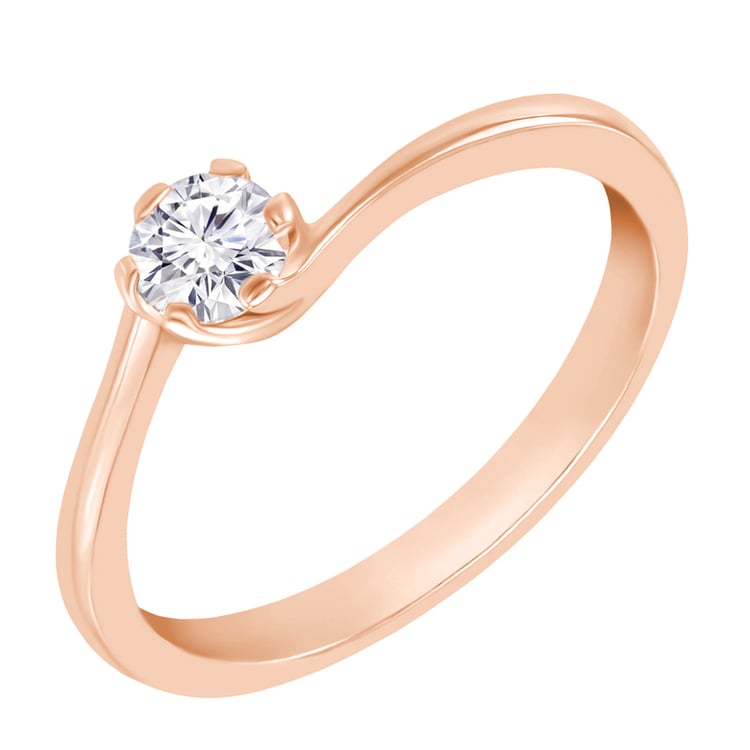 Ring aus Roségold 6552