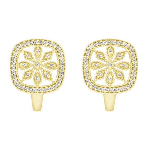 Schmuckset voller Blumen und Diamanten Lavern