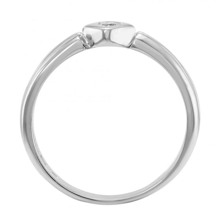 Goldener Diamantring 27102