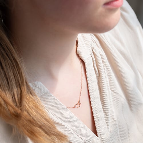 Halskette mit Tierkreiszeichen Capricorn
