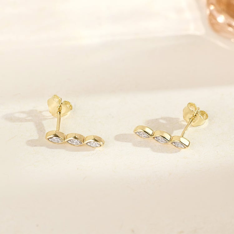 Ohrringe mit Lab Grown Diamanten Monna 163452