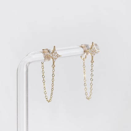 Hängeohrringe mit Lab Grown Diamanten Jonas