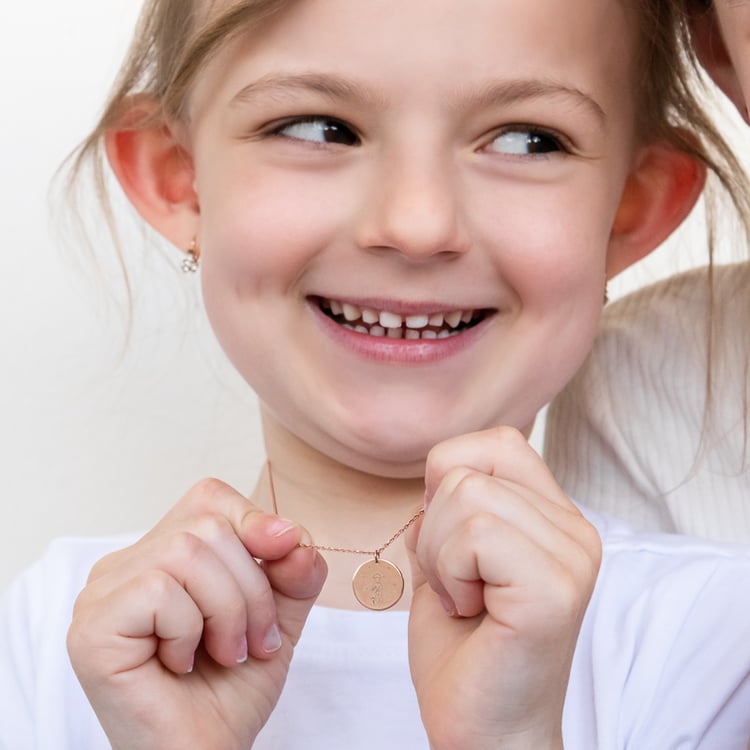 Anhänger Der Kleine Prinz mit Rose und Gravur 122299