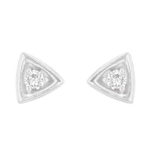 Dreieckige Ohrstecker 2in1 mit Lab Grown Diamanten Macie
