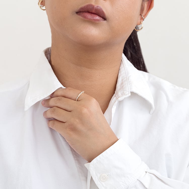 Keramikring mit Diamanten Nola 128497