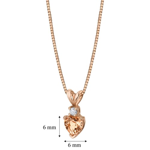 Goldenes Schmuckset mit Morganiten und Diamanten Sargas