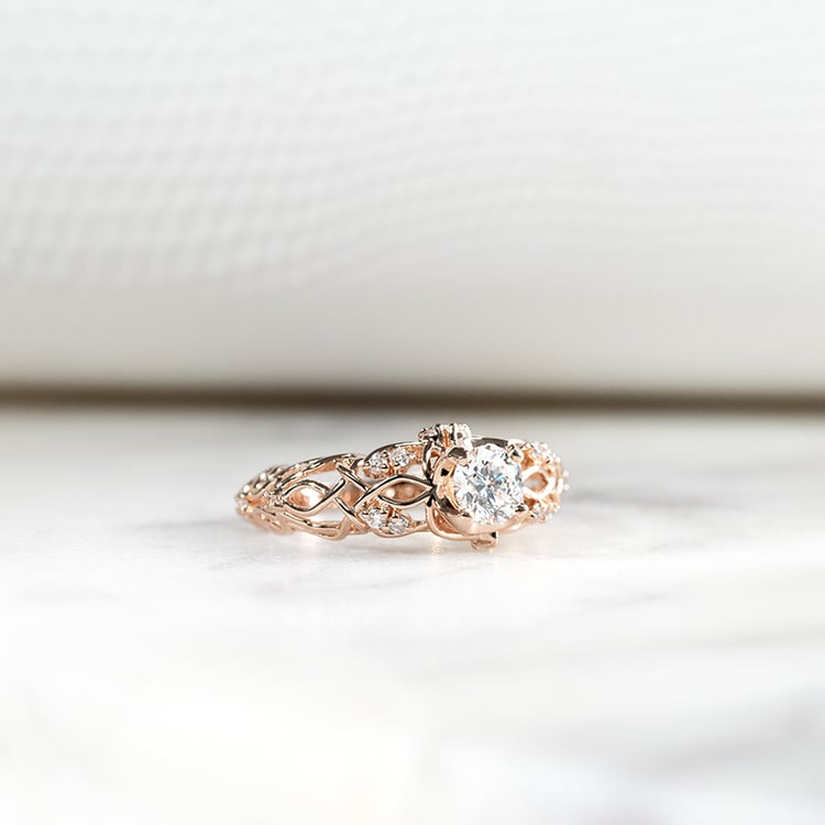 Vintage Verlobungsring mit 0.58ct IGI-zertifiziertem Lab Grown Diamanten Chantal 132479