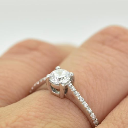 Verlobungsring mit Lab Grown Diamanten Dalea