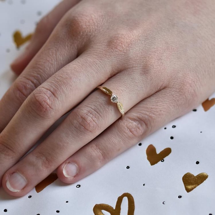 Ring aus Platin 8713