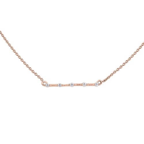 Minimalistische Halskette mit Lab Grown Diamanten Isaac