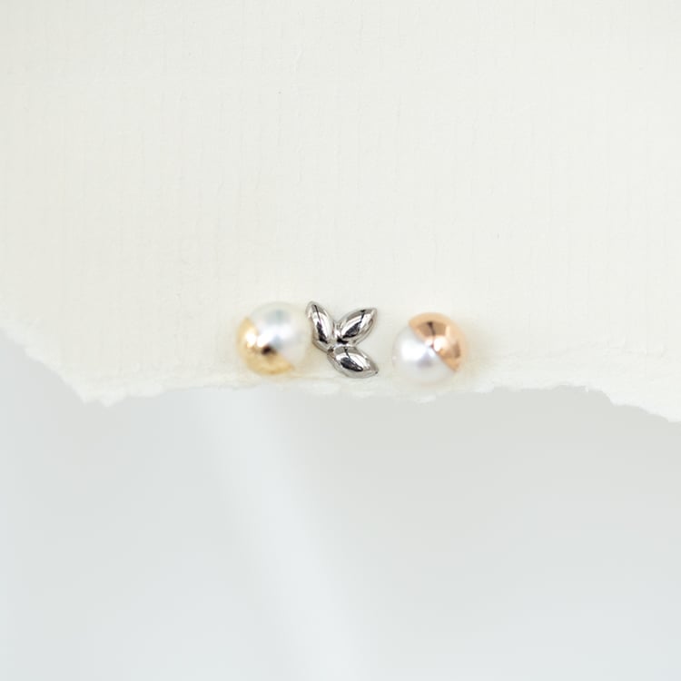 Goldene Blätter zum Anstecken Pino 129785