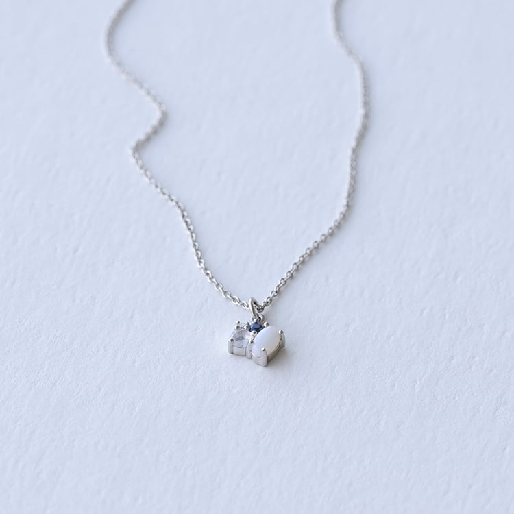 Einzigartige Cluster-Anhänger aus Gold Cosette 74734