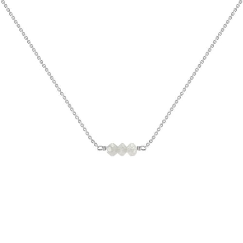 Goldener Choker mit Diamanten-Perlen Xanadie