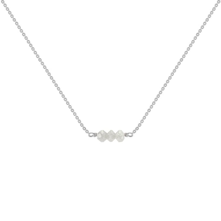 Goldener Choker mit Diamanten-Perlen Xanadie 37826