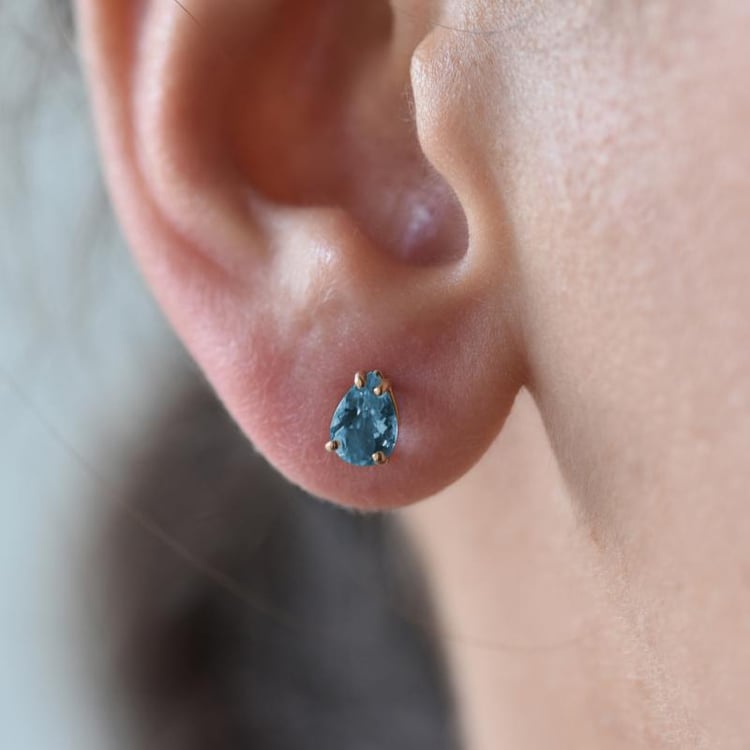 Ohrringe mit Topasen 29412