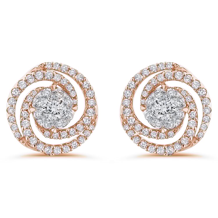 Luxuriöse Diamantohrringe Hilary 51866