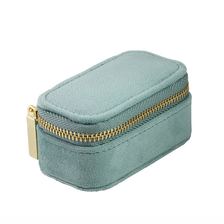 Kleine grüne reise schmuckkästchen Safey