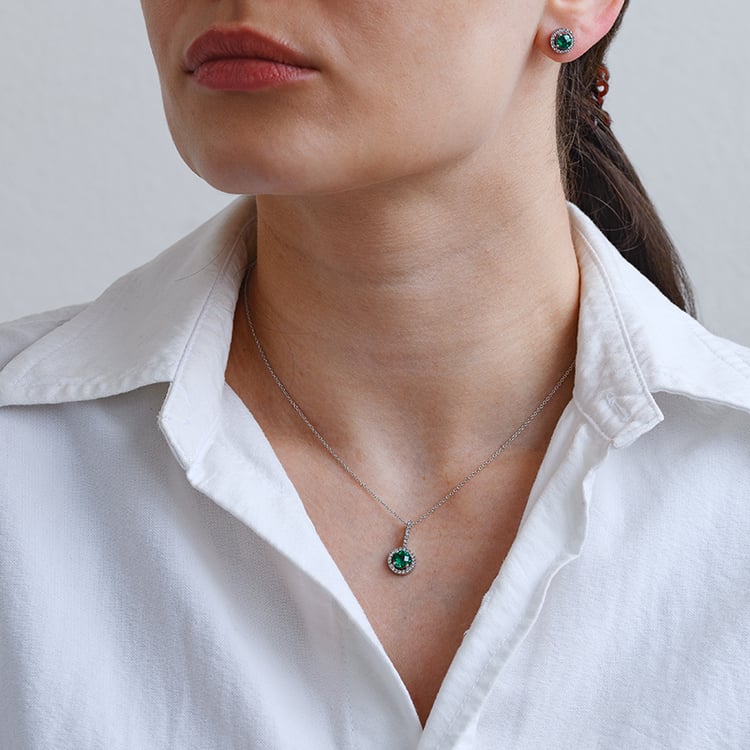 Smaragdkollektion aus Gold Odetta 133344