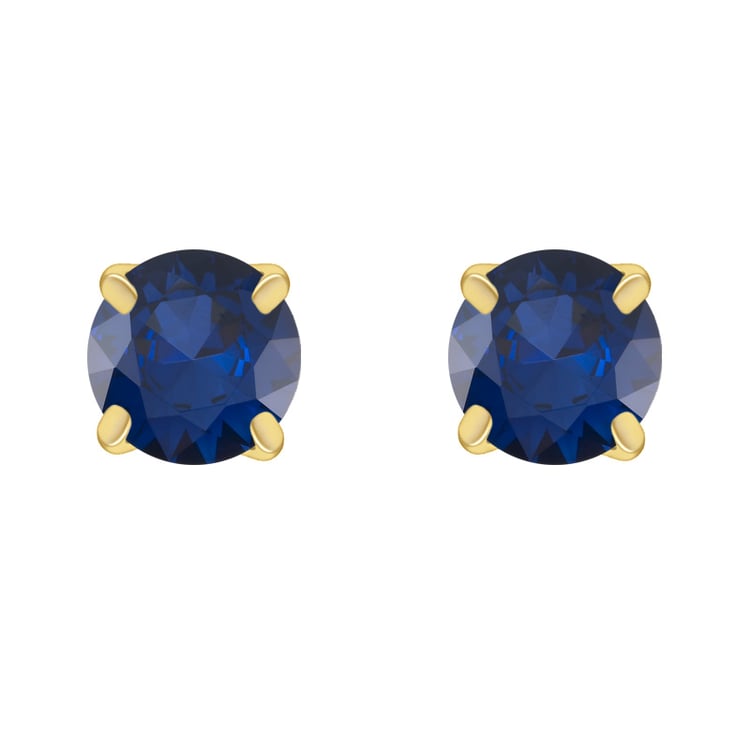 Ohrstecker mit Saphiren