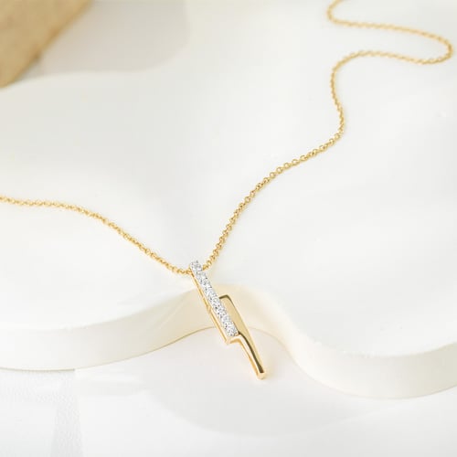 Anhänger aus Gold mit Lab Grown Diamanten Katie