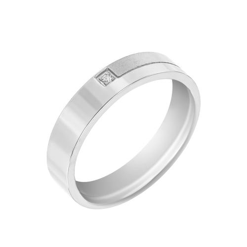 Goldene Eheringe mit Diamant Maskali