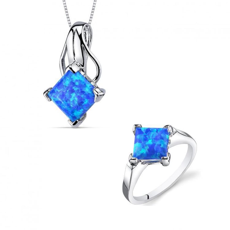 Silber Kollektion mit Opalen