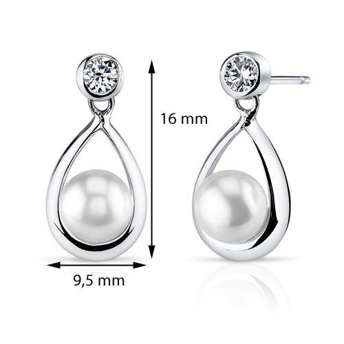 Silberne Ohrringe 5641