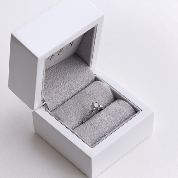 Verlobungsring mit Salt and Pepper Diamant Madilyn 73709