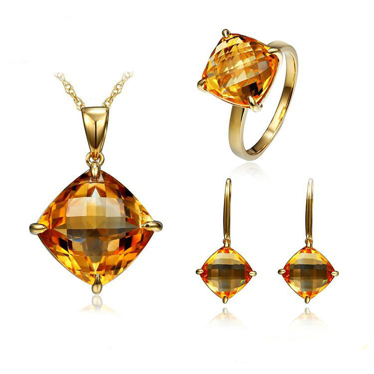 Citrin Kollektion in Gold