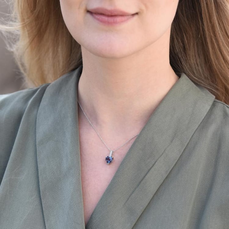 Alexandrit im Anhänger 32671