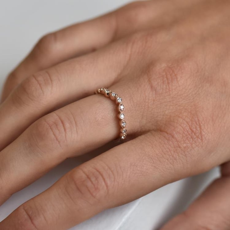 Diamantring aus Gold 24450