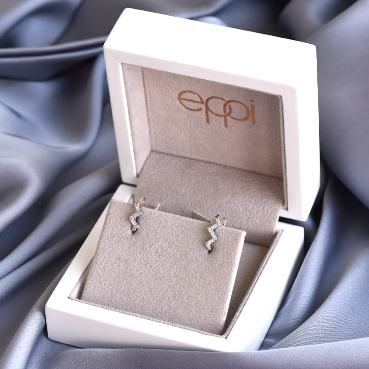 Diamantene Creolen aus Gold oder Platin Ransom 78327