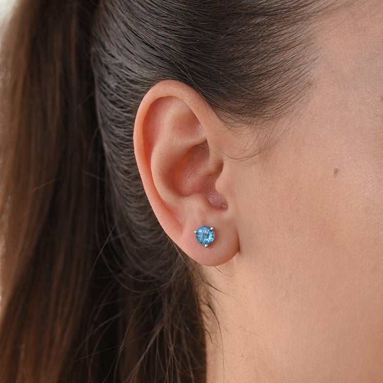 Goldene Martini-Ohrringe mit Topasen Remie 65555