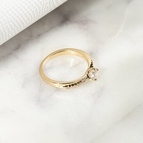 Verlobungsring mit Diamanten Sewyn