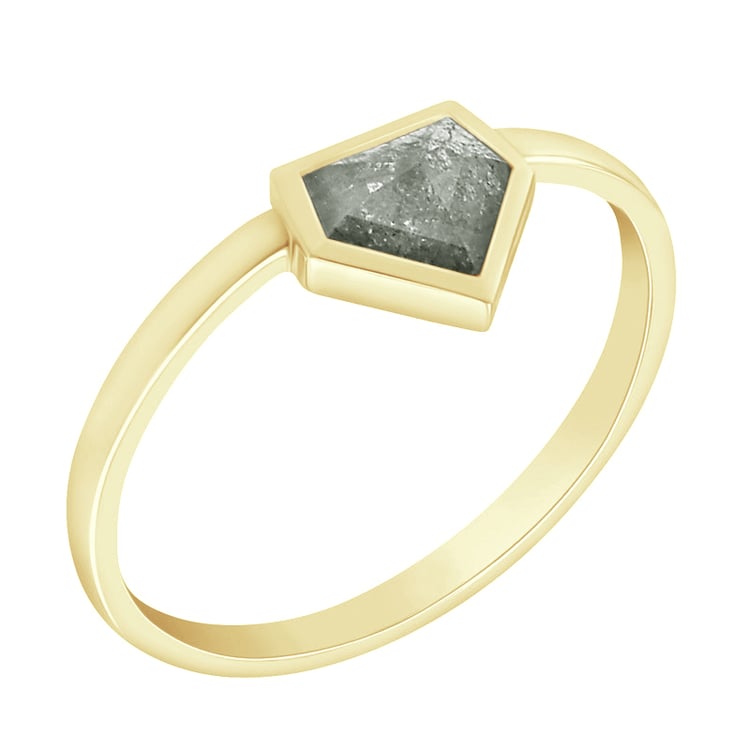 Ring mit Salt and Pepper Diamant Vilma 97502