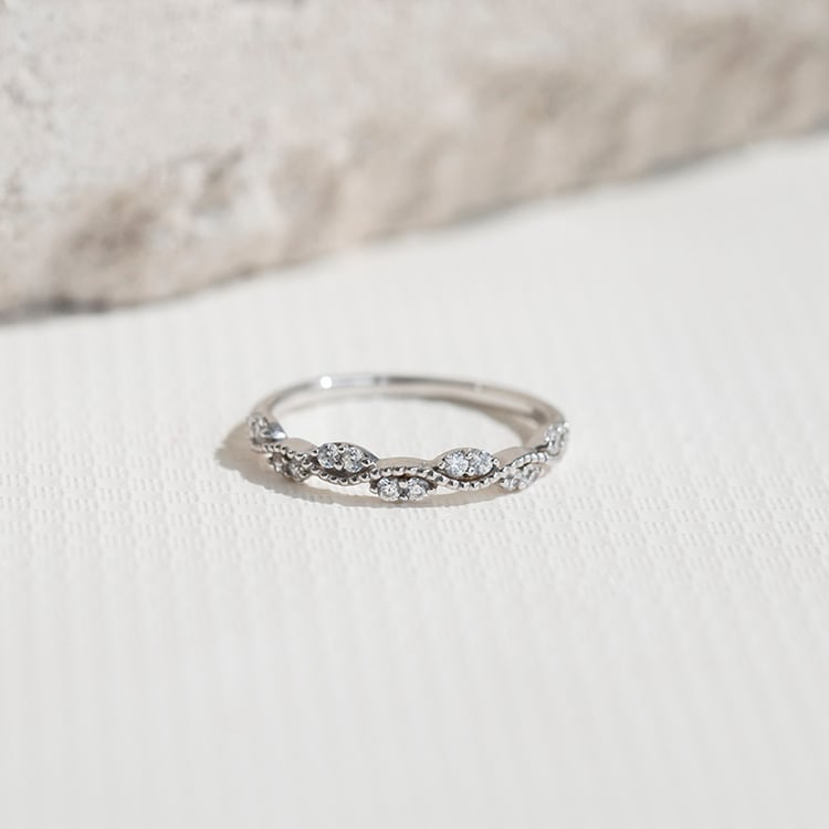 Zarter Eternity-Ring mit Diamanten Britton 112192